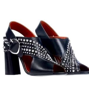 3.1 Phillip Lim Patsy Studded Sandal in black